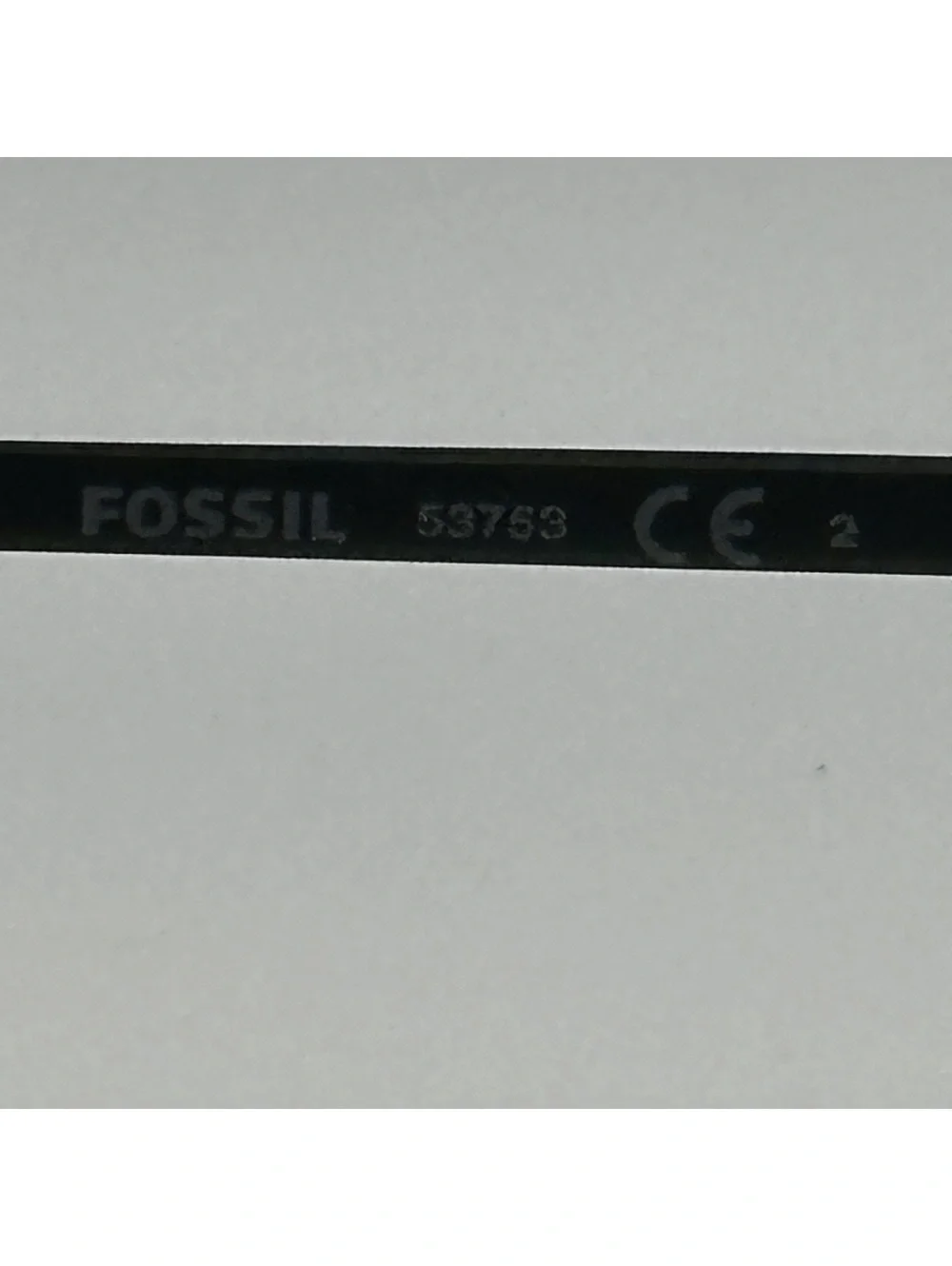 Fossil Black Aviator Sunglasses with Gradient Lenses
